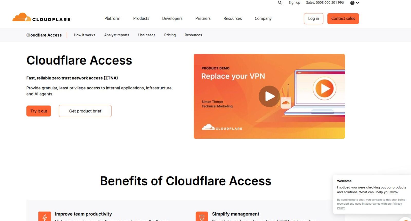 Cloudflare access